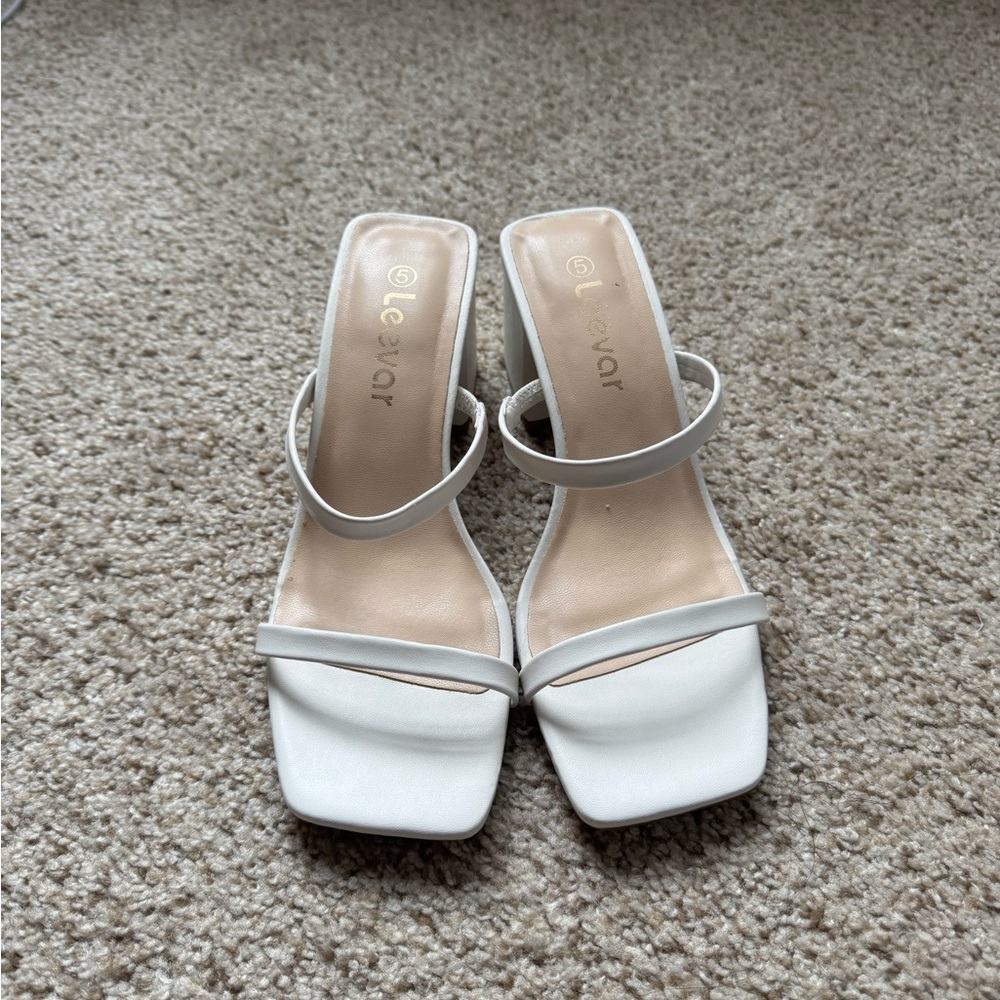Women's White Sandals